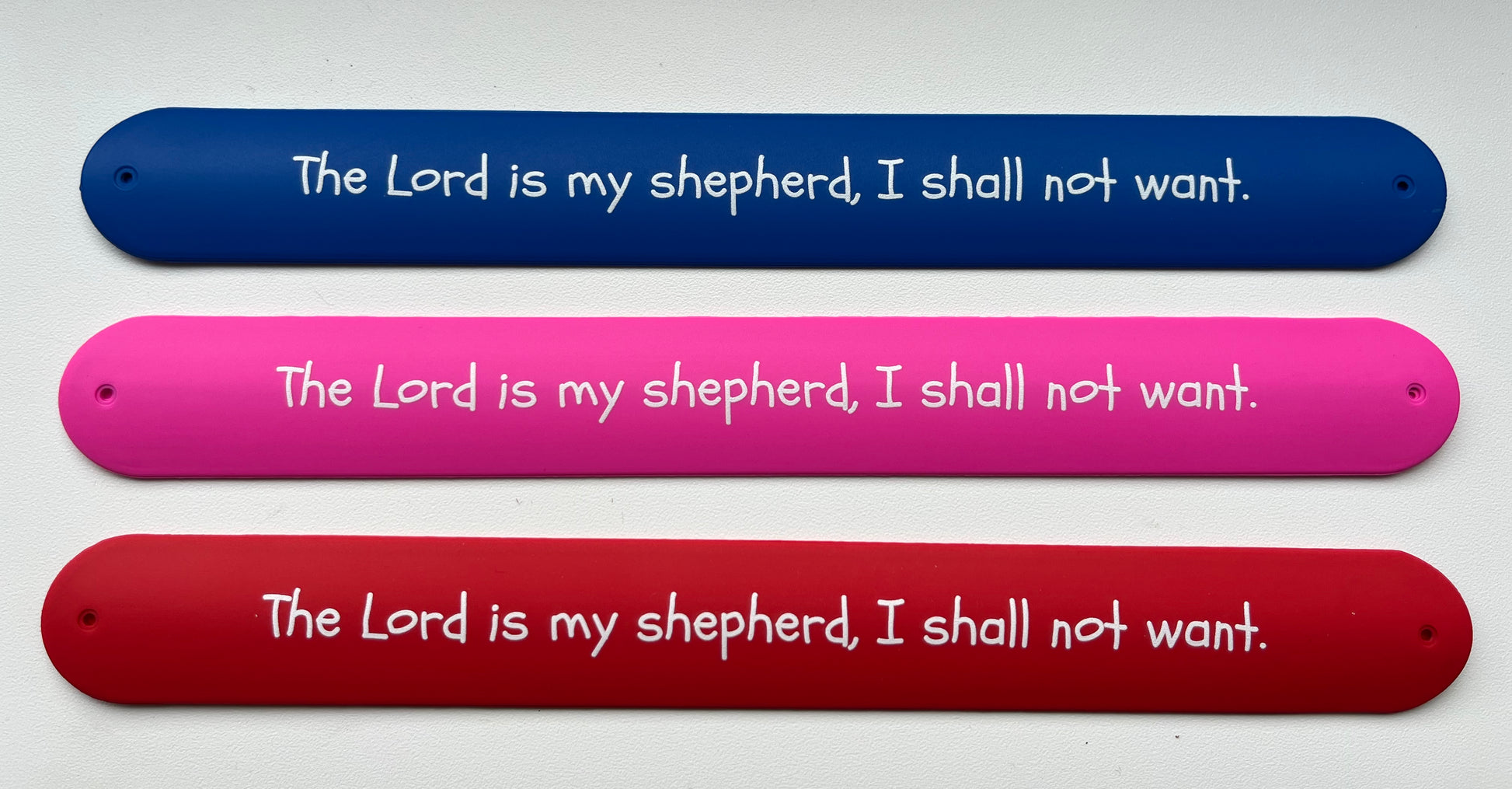 Slap Band God Bible Psalms Children Shepherd