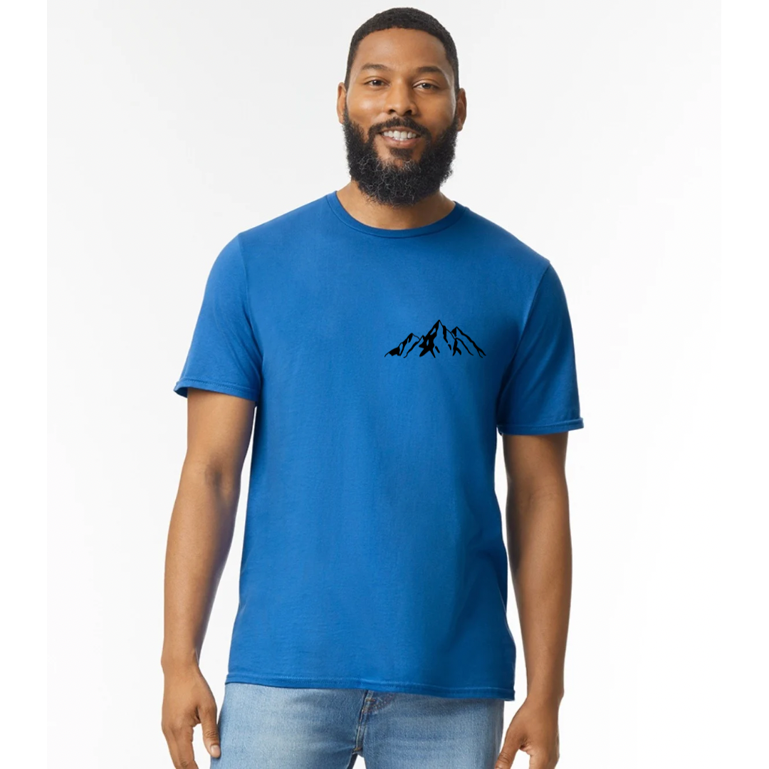 Faith Can Move Mountains Crew neck T shirt