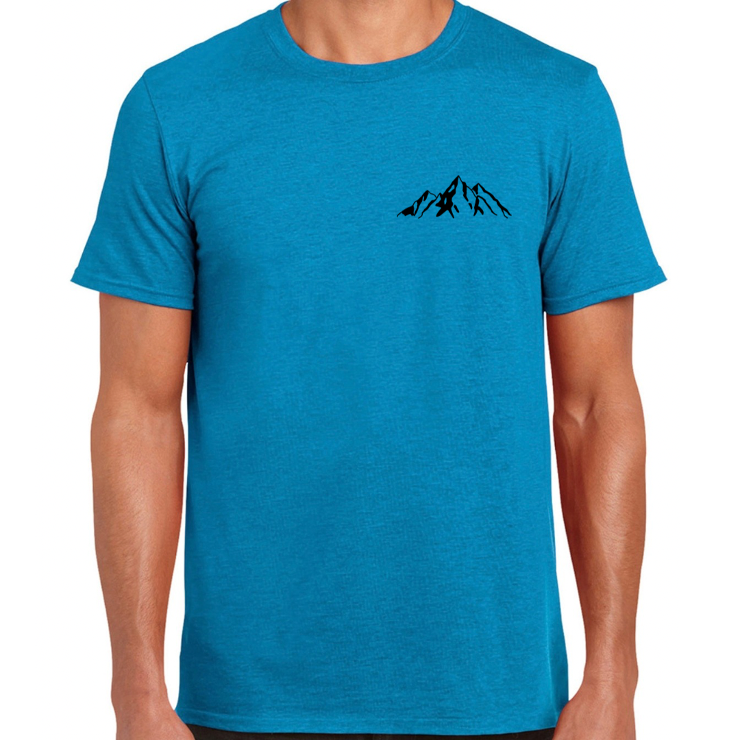 Faith Can Move Mountains Crew neck T shirt