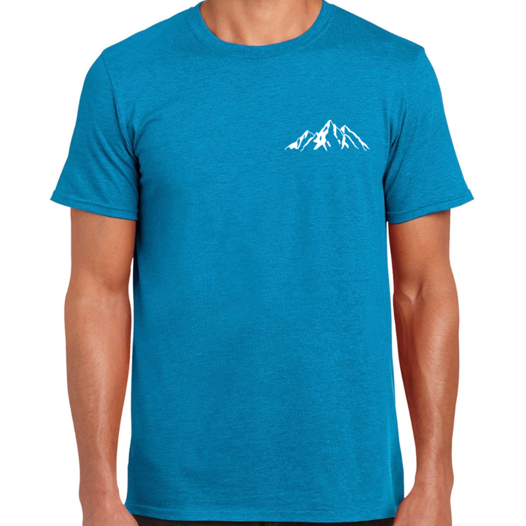 Faith Can Move Mountains Crew neck T shirt