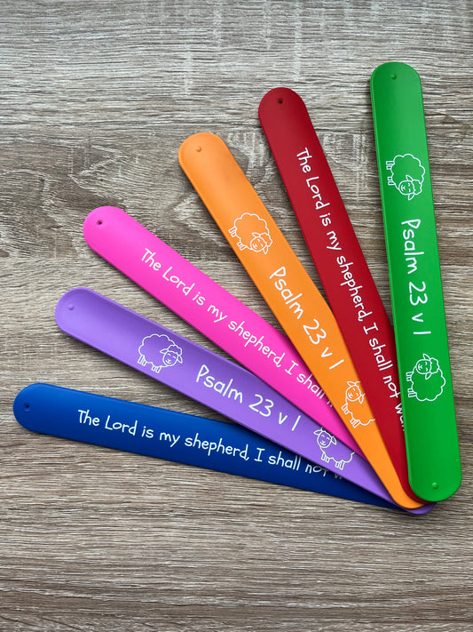 Slap Band God Bible Psalms Children Shepherd