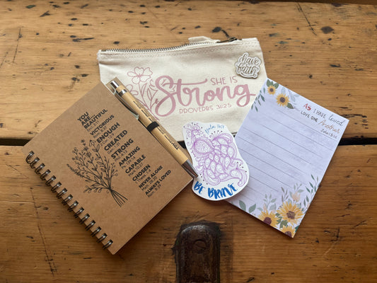 Notebook and Pen- You are…
