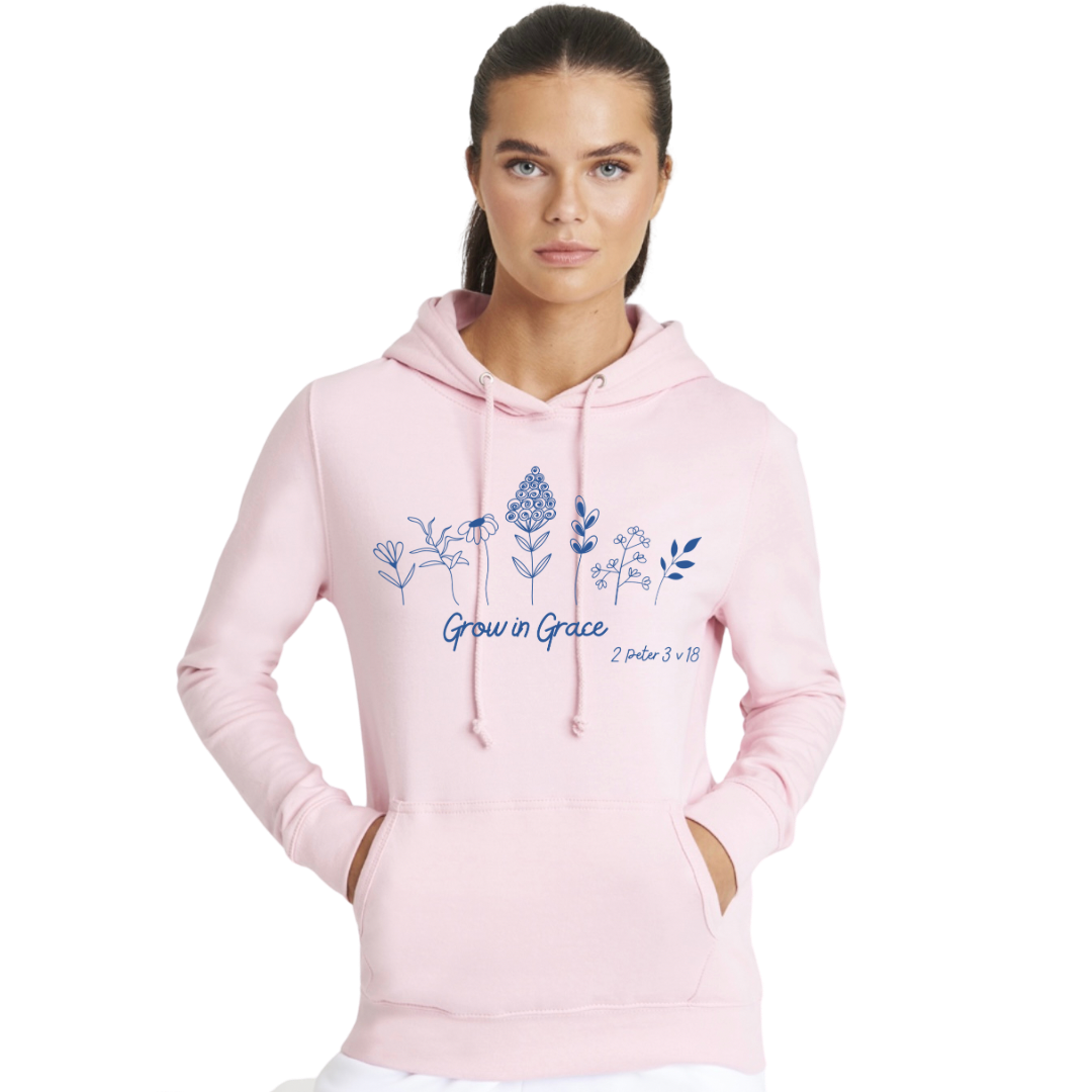 Grow in Grace Hoodie- Ladies Fit