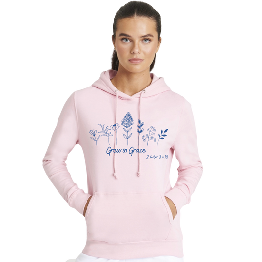 Grow in Grace Hoodie- Ladies Fit