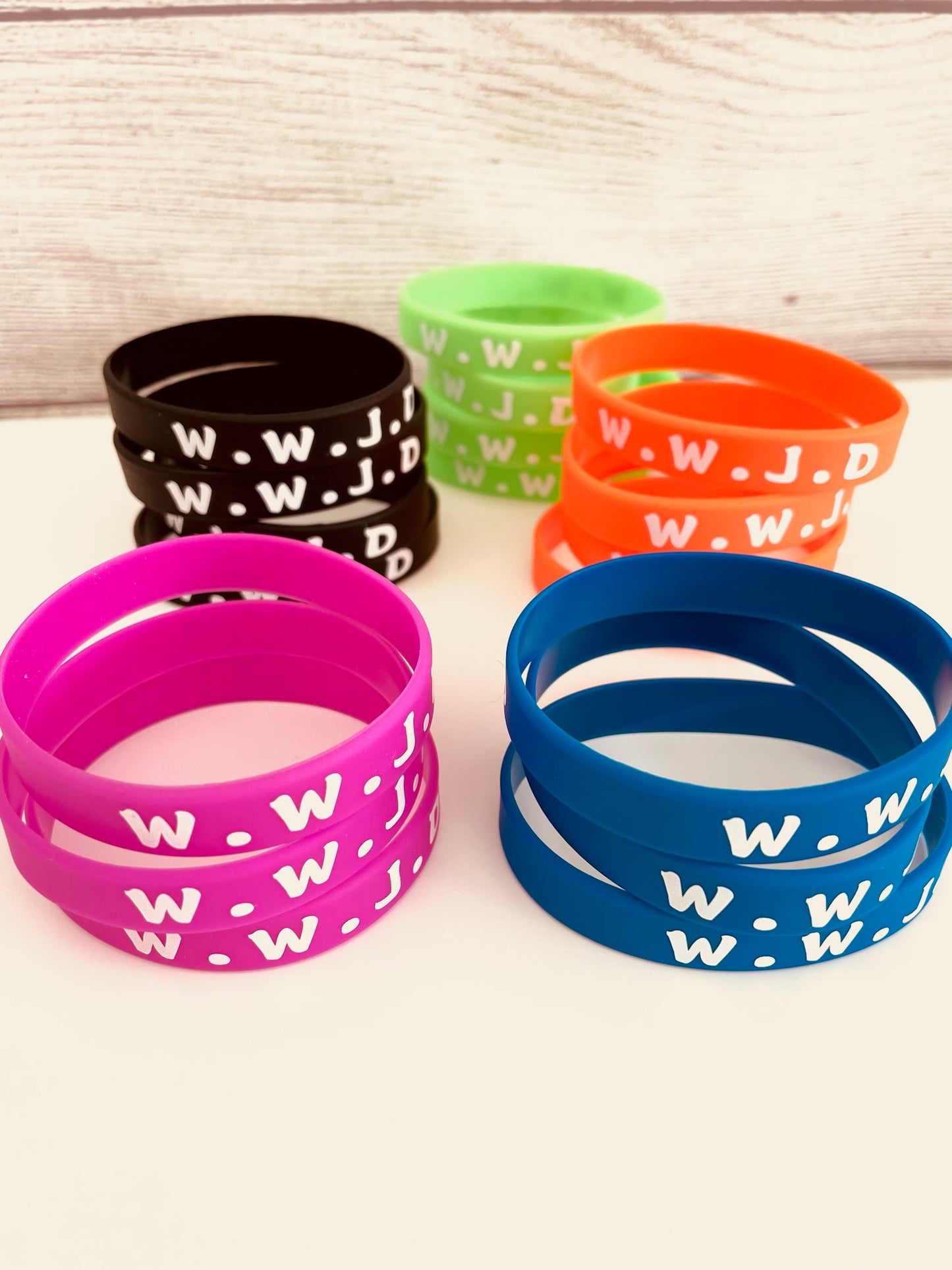 WWJD Silicone Bracelets