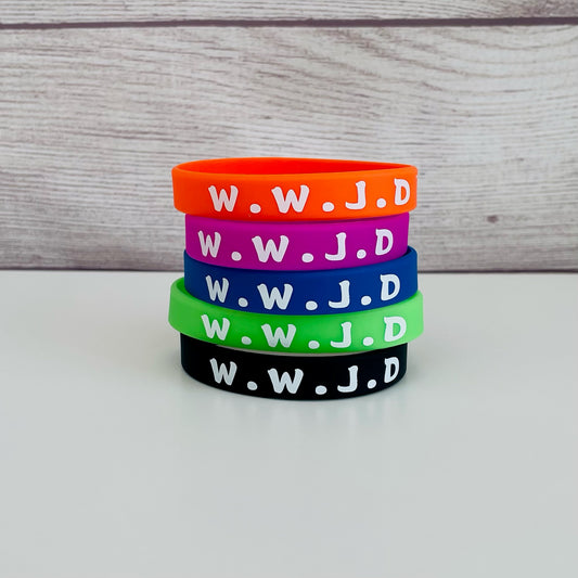 WWJD Silicone Bracelets