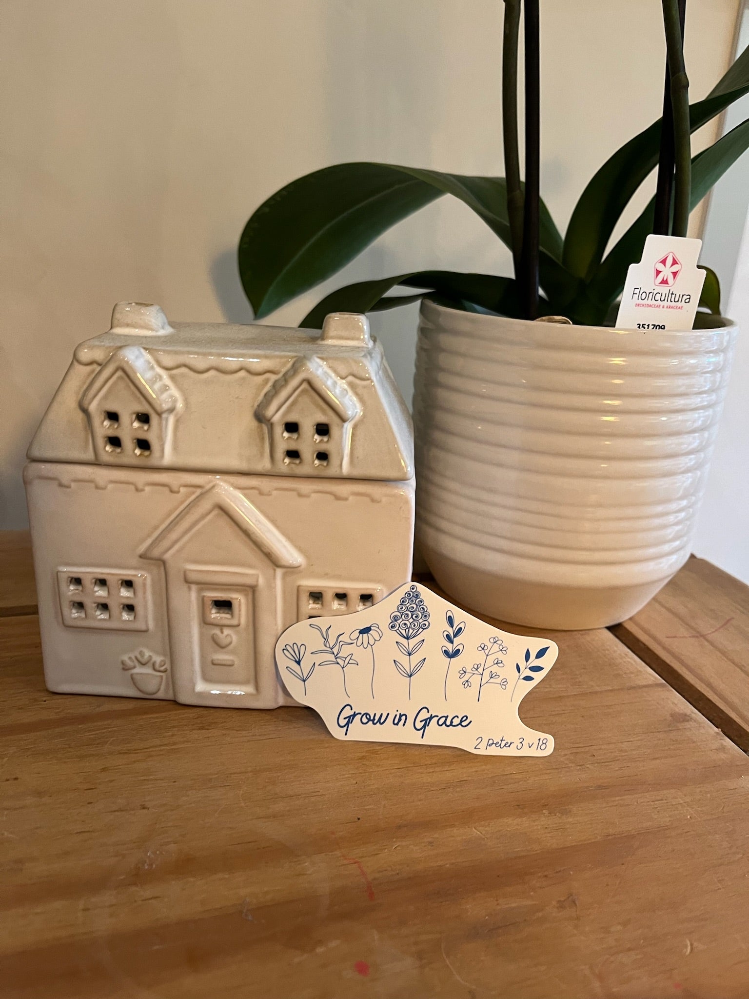 Grow in Grace Sticker by Pottery House