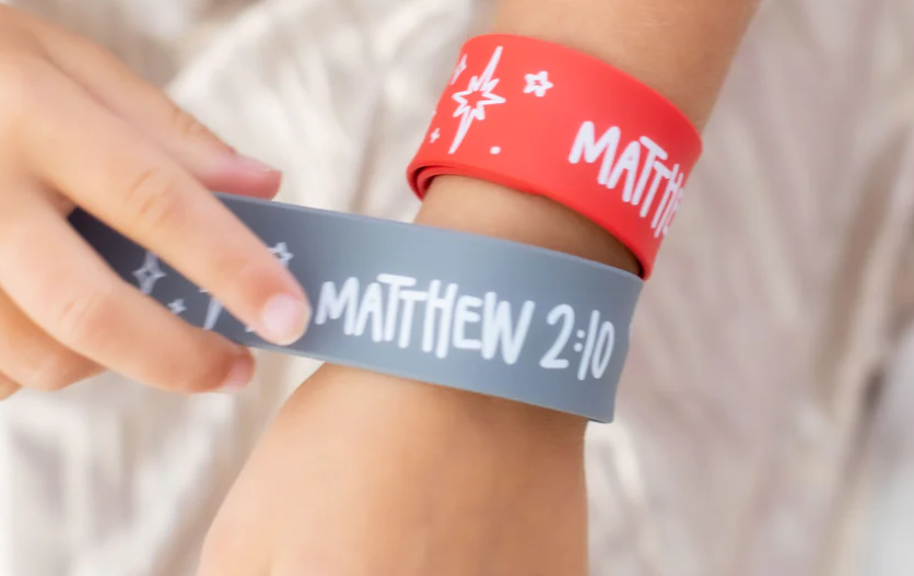 Slap bands- Matthew 2:10