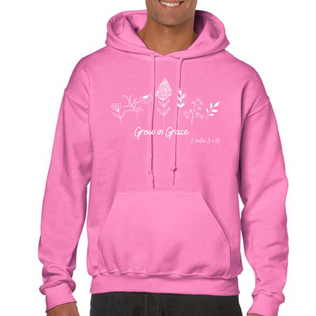 Grow in Grace - Unisex Adult Hoodie