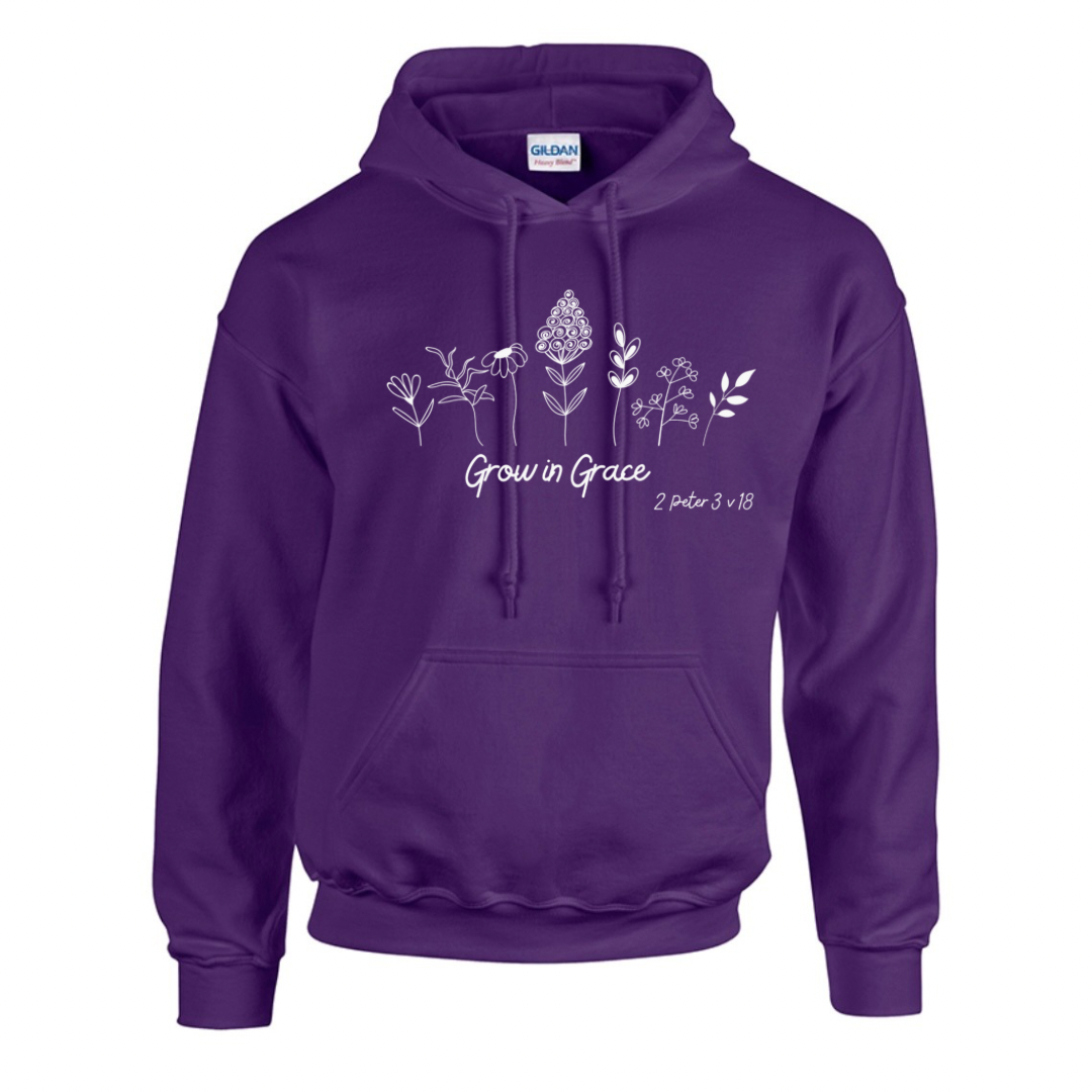 Grow in Grace - Unisex Adult Hoodie